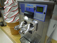 Countertop Automatic Soft Ice Cream Vending Machine Single Phase 3 Flavors