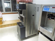 Commercial Three Flavor Ice Cream Machine / Gelato Ice Cream Maker Floor Standing