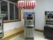 Floor Stand Frozen Yogurt Ice Cream Machine , Commercial Soft Serve Machine