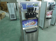 High Capacity Commercial Soft Serve Ice Cream Machine Full Stainless Steel Material
