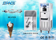 Floor Model Single Flavor Ice Cream Machine / Professional Frozen Yogurt Maker