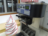 Low Noise 3 Flavors Soft Ice Cream Machine / Commercial Ice Cream Making Machine