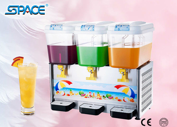 Commercial Cold Drink Dispenser Machine with Three Tanks High Output