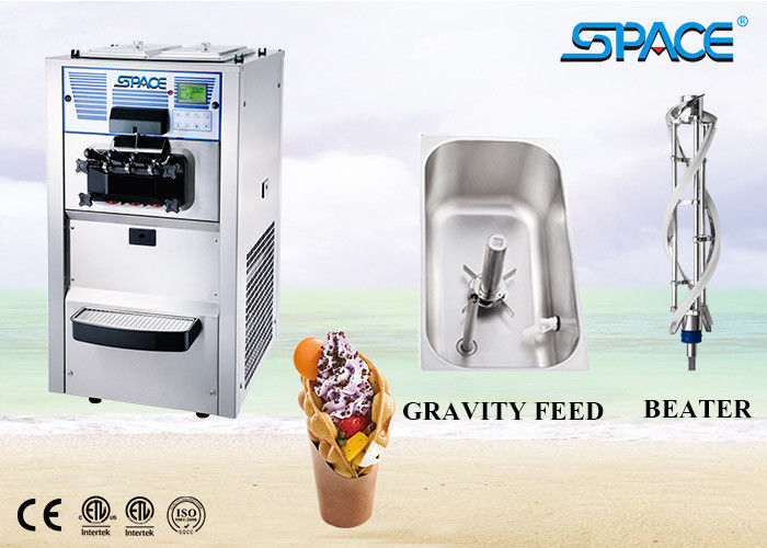 Fruit Frozen Yogurt Ice Cream Mixing Machine Soft Ice Cream Maker CE Approved