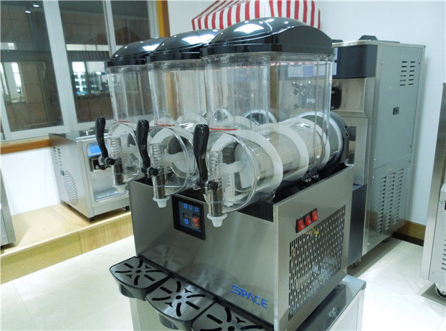 3x12l Output Countertop Frozen Drink Dispenser Slush Maker Machine