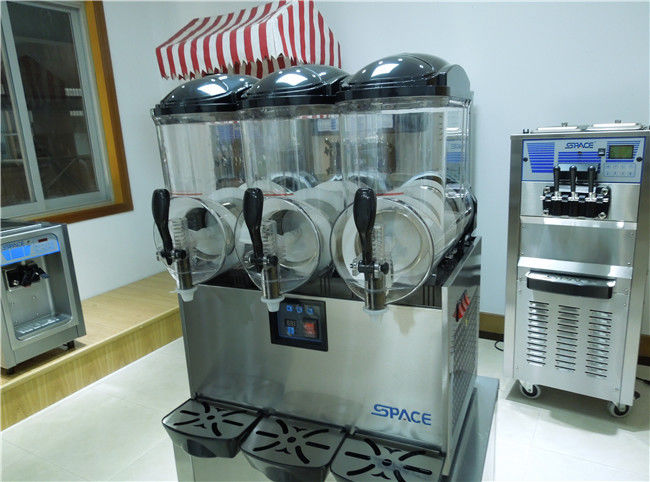 3x12l Output Countertop Frozen Drink Dispenser Slush Maker Machine