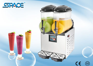 Commercial Frozen Granita Machine / Smoothie Slush Machine With Two Bowl