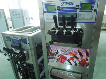 Commercial Soft Serve Ice Cream Machine With Independent Refrigeration Systems