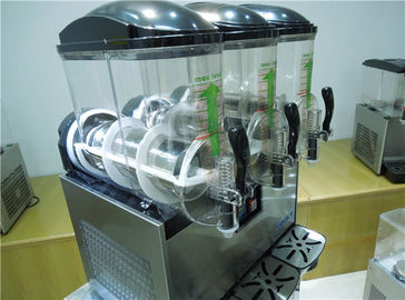 Magnetic Drive 3 Bowls Frozen Drink Slush Machine For Hotels Or Restaurants