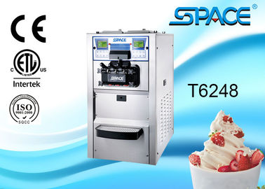 Professional Automatic Soft Serve Ice Cream Maker Countertop Air Cooling