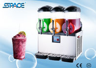 2 Tank Commercial Ice Slush Frozen Drink Machine For Restaurant / Party Use