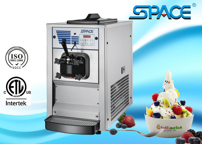 Countertop Soft Serve Ice Cream Maker High Output Full Stainless Steel Body