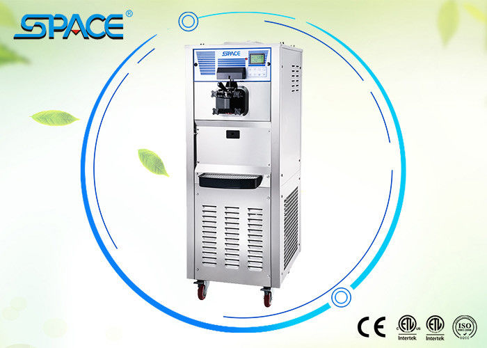 Floor Type Three Flavor Ice Cream Machine Microcomputer Control 38Liter/Hour
