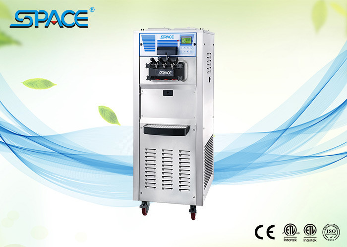 Three Flavor Ice Cream Machine With Full Automatic Microcomputer ...